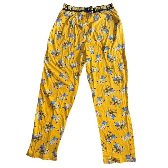 Despicable Me Minion Pajama Pants Size Medium Lounge Sleep Soft 100% Cotton - Picture 9 of 12